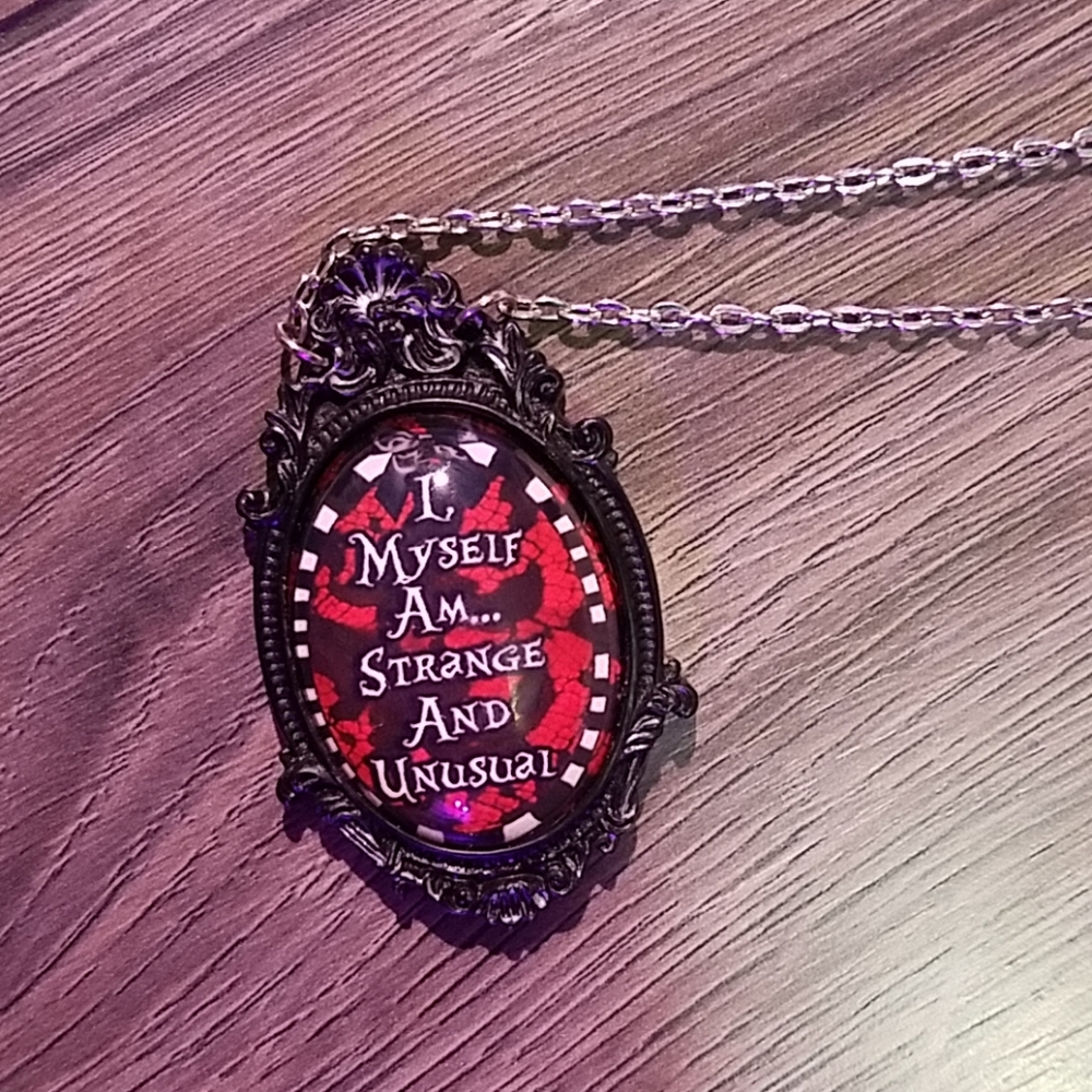 Beetlejuice Lidia Deets necklace